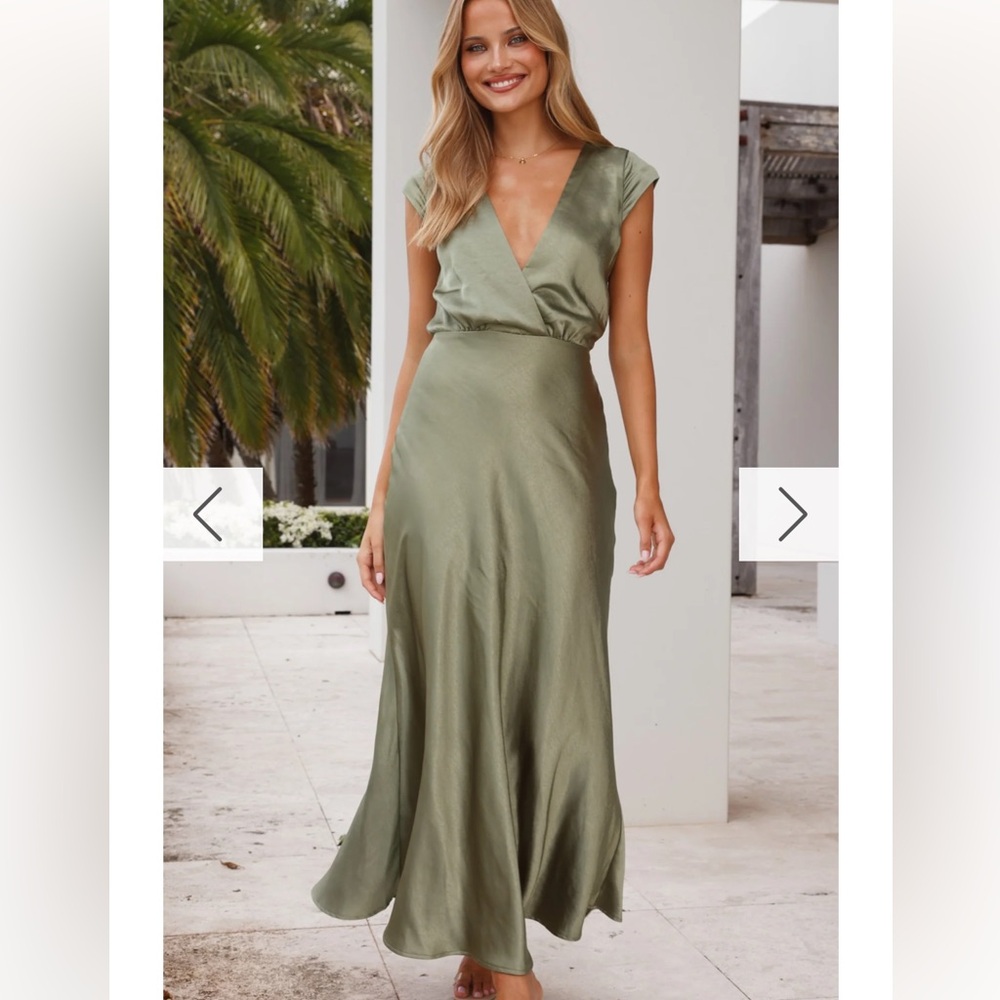Olive Maxi Dress